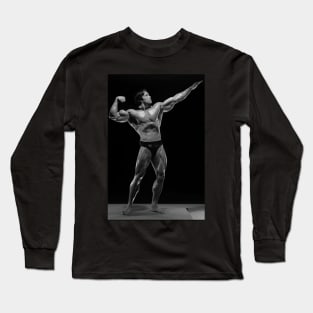 Arnold Schwarzenegger : Physique Goals & Motivation Long Sleeve T-Shirt